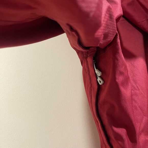 Patagonia RUBICON RED BURGUNDY RECCO H2NO Women's Crimson Ski Jacket sizeS - Picture 12 of 16